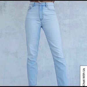 Pacsun Light Wash Mom Jeans